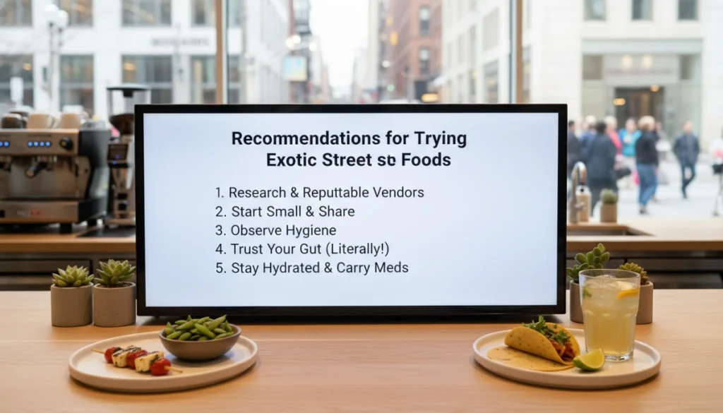 Top Recommendations for Trying Exotic Street Foods Safely and Adventurously