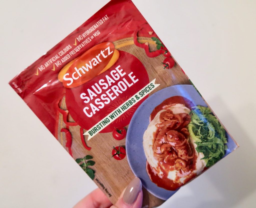 Recipe – Sausage And Pepper Casserole With Schwartz Recipe – Sausage And Pepper Casserole With Schwartz