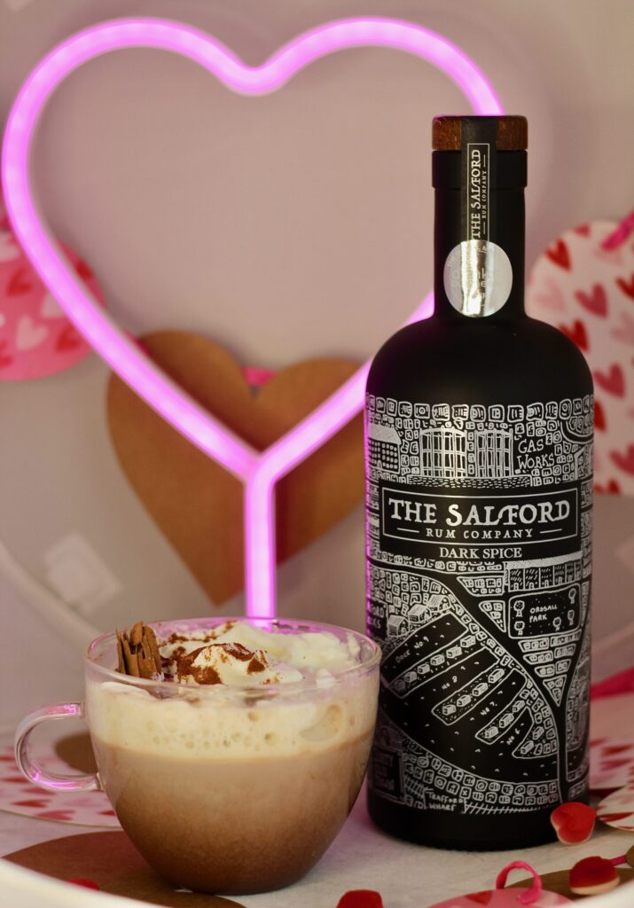 Spiced Rum Hot Chocolate With Salford Rum Dark Spice